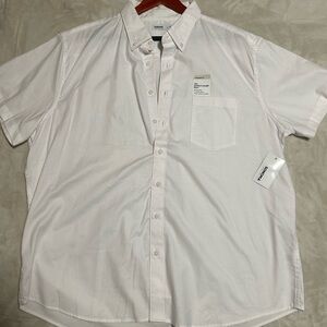 Sonoma Men's White Casual Button Down Shirt